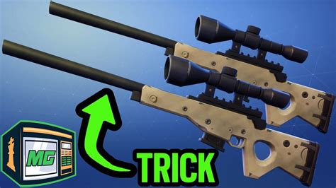 Amazing Bolt Action Sniper Trick Fortnite Battle Royale Youtube