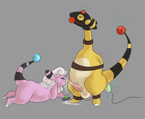 rule 34 ampharos bound color cum female flaaffy interspecies lying male nintendo nude on front