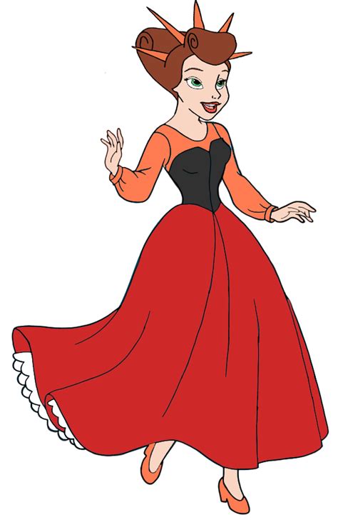 Princess Attina In Her Red Peasant Dress By Homersimpson1983 On Deviantart