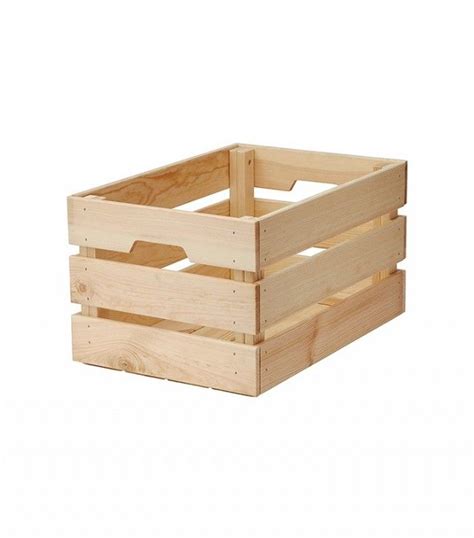 Upgrade The Affordable To Something Incredible Ikea Crates Wood