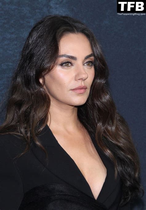 Mila Kunis Poses On The Red Carpet At The New York Premiere Of Netflix