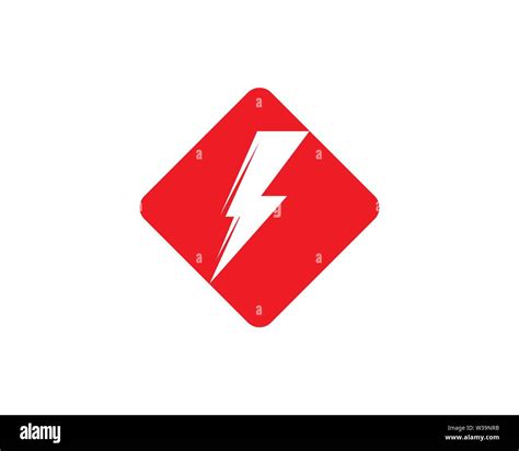 Blitz Symbol Logos Und Symbole Vorlage Stockfotografie Alamy