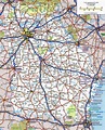 Road Map Of Alabama and Georgia | secretmuseum