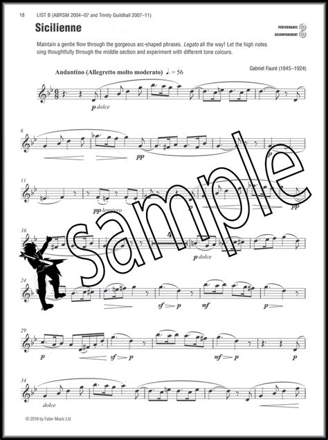 The Best Of Grade 5 Flute Sheet Music Book With Cd And Piano