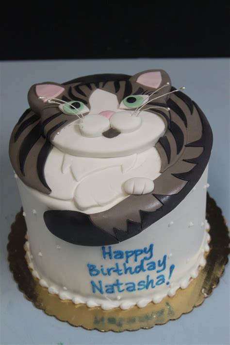 Playful Kitty Cake Cat Cake Birthday Cake For Cat Cake