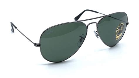 Ray Ban Rb3025 Aviator Classic Sunglasses Gunmetal Green Classic G 15 Lenses 58mm W0879 58 14