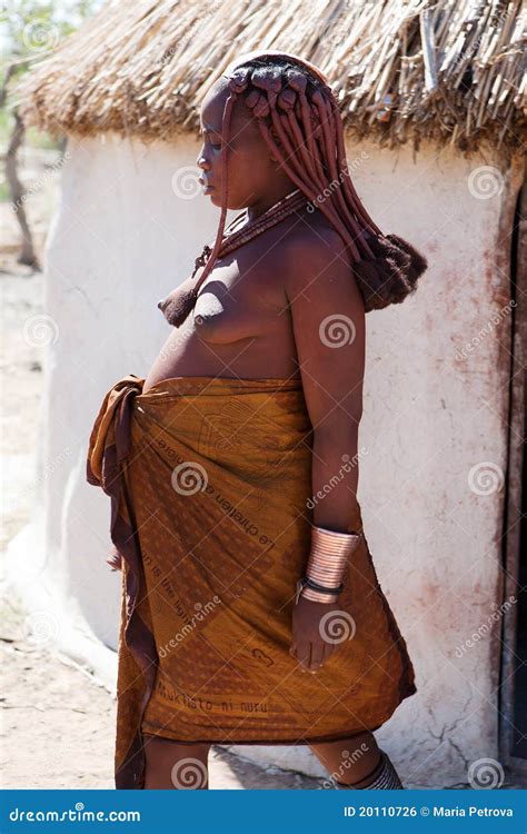 Himba Woman In Namibia Editorial Photo Image Of Tribe