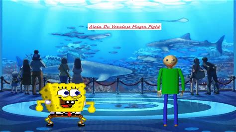 Mugen Spongebob Vs Baldi Request Youtube