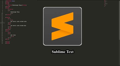 Sublime text is a sophisticated text editor for code, markup and prose. Cara merapikan script di Sublime Text - Teknologi Riau