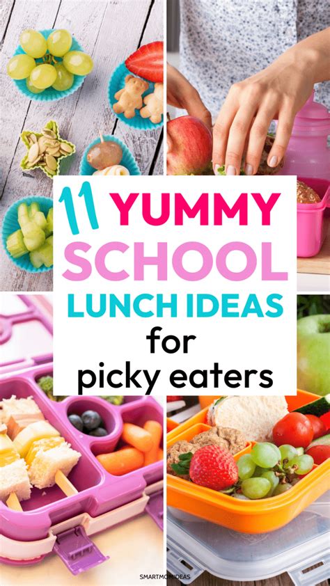11 Yummy School Lunch Ideas For Picky Eaters Smart Mom Ideas