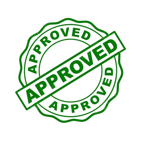 Approved Clipart Hd Png Approved Icon Vector Design Template