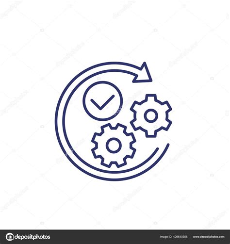 Dampak positif atau pengaruh ikon baris Stock Vector by ©nexusby 426640358