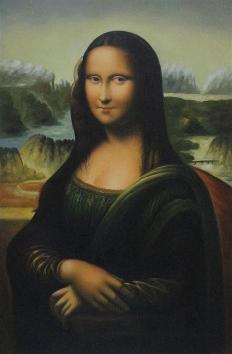 Mona Lisa Original Painting Framed At PaintingValley Com Explore