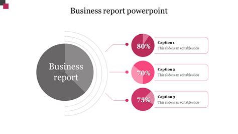 Ready To Use Business Report Powerpoint Template Design