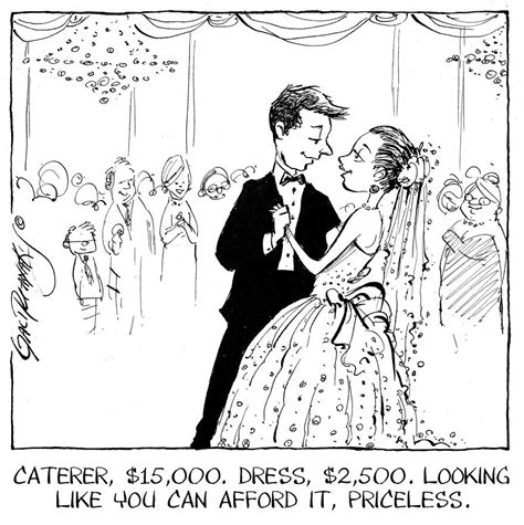 15 Uncomfortable Cartoons About Weddings That People Getting Married Arent Going To Be Happy