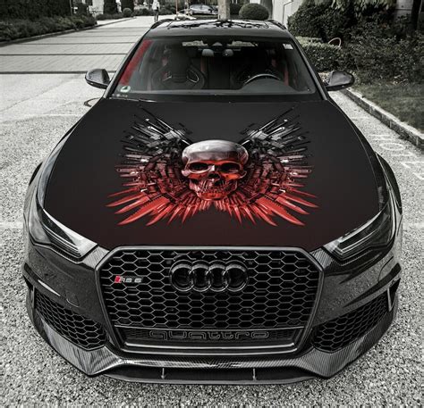 Vinyl Car Wrap Designs Hood Wrap Tilamuski