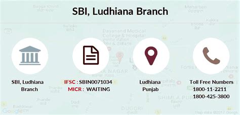 Sbi Ludhiana Ifsc Code Sbin0071034