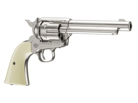 Colt Peacemaker Nickel Full Metal Co2 Air Pistol The Hunting Edge