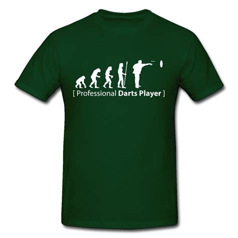 Solid T Shirt Men Evolution Darts Custom Cool Logos T Shirts Mens 2014