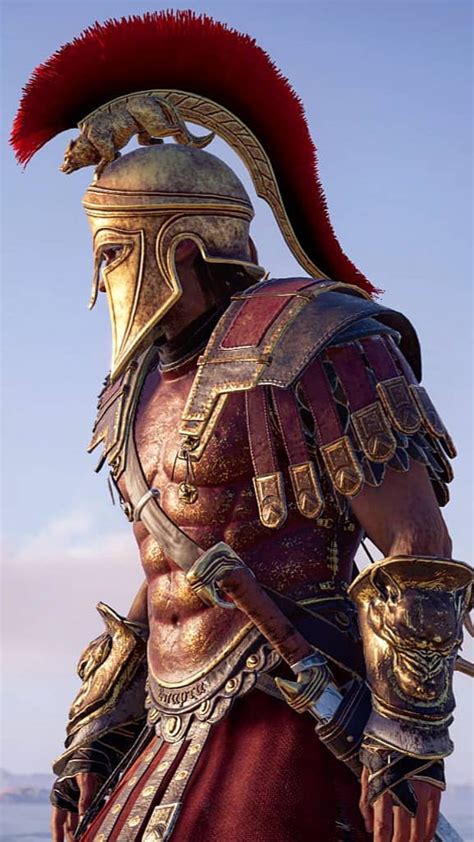 Alexios Spartan Assassins Creed Ubisoft Hd Phone Wallpaper Peakpx