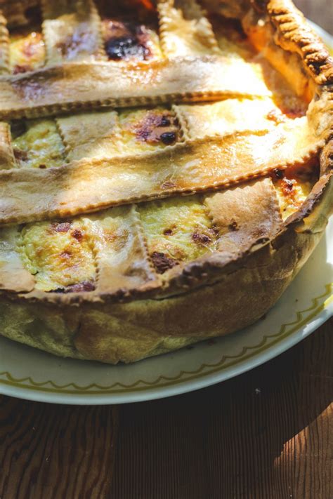 Some people also do a turkey. Italian Easter Meat Pie-Pizza Gaina - Savoring Italy