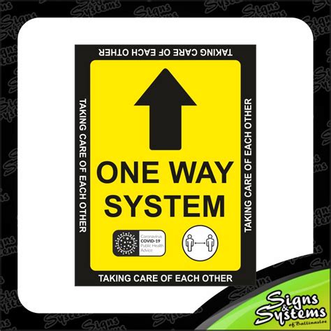 Signs And Systems One Way System