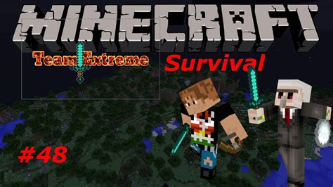 Minecraft Team Extreme Survival 48 Server Restart Youtube