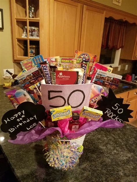 Give the gift of laughter for a birthday that begs for humor. 50th birthday bouquet!! | 50th birthday, 50th birthday ...