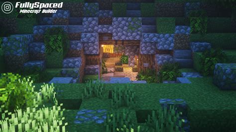 Simple Cave Base Minecraft Map