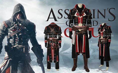 Assassins Creed Rogue Shay Patrick Cormac Cosplay Costume