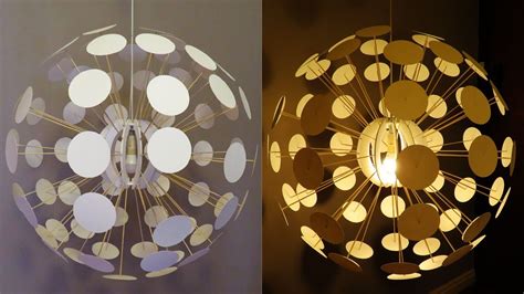 *make sure to use led light bulbs with this diy like my video? Pendant Lamp DIY (Pilea) - Designer Lighting Challenge ...