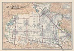 Map of San Fernando Valley, California | Library of Congress