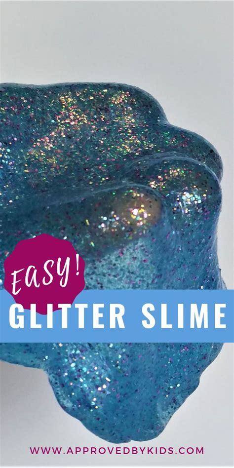 Super Easy Glitter Slime Your Kids Will Love Lifes Carousel