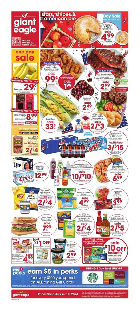 GIANT EAGLE SALES valid until July 10, 2024