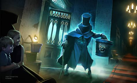 Hatbox Ghost Coming To Walt Disney World S Haunted Mansion
