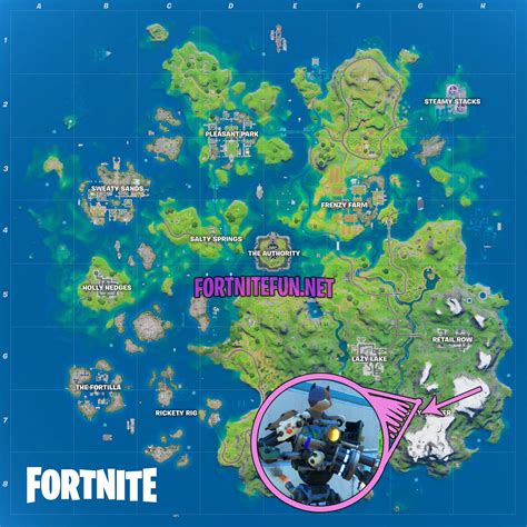 All Fortnite Chapter 2 Season 3 Bosses Locations And Loot Fortnite
