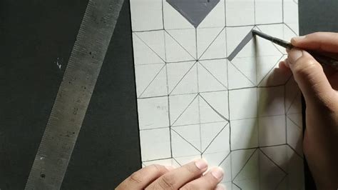 Learn how to make tessellation patterns and the definition of tessellation. Tessellation art. - YouTube
