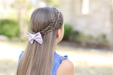 Everyone take as many pins as they want. How to Create a Zig-Zag Twistback | Cute Hairstyles - Cute ...