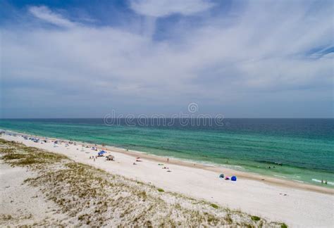Summer Day At Pensacola Beach Florida Stock Image Image Of Seascape
