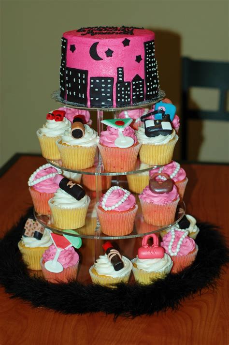 Taras Cupcakes Sex And The City Cake And Cupcake Tower
