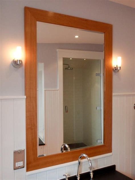 shaker inspired bathroom vanity mirror  jersey