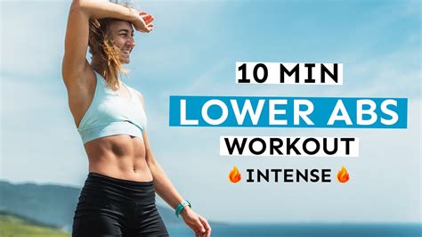 Min Intense Lower Abs Workout Belly Burn No Equipment Rasa Is Youtube