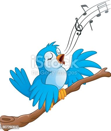 More images for bird in cartoon image » Cartoon Bird Sing On The Branch Stock Vector Art & More ...