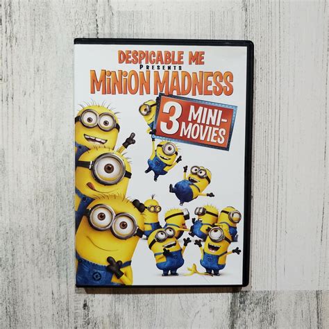 Despicable Me Presents Minion Madness Dvd 2012 25192091056 Ebay