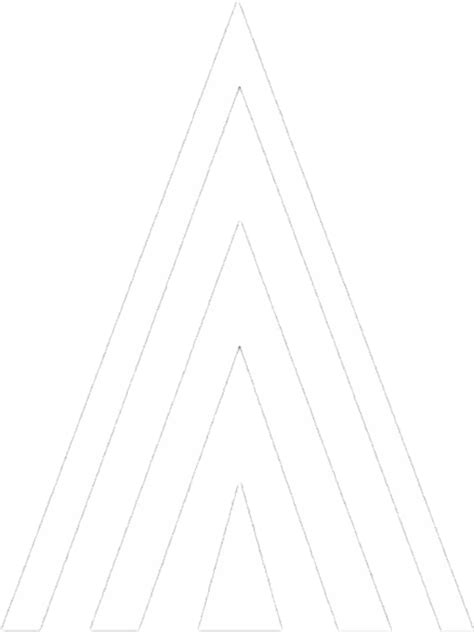 Triangle Triangles White Triangulos Sticker By Konari197