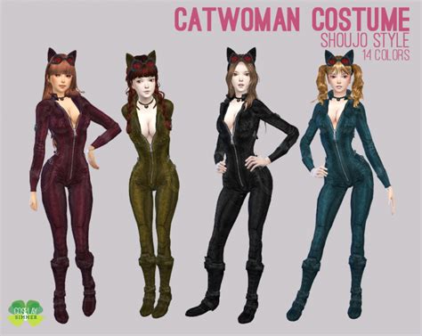 Spring4sims The Best Sims 4 Downloads And Cc Finds Cat Woman Costume