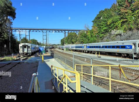 Metro North Commuter Railroad Yard Poughkeepsie Ny Stock Photo Alamy