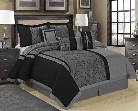If you're a hot sleeper with a hot comforter, you'll wake up in the middle of the night drenched in sweat. Unique Home Leticia Comforter 7 Piece Bed in a Bag Ruffled ...