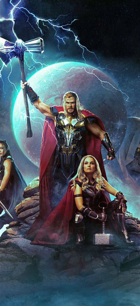 720x1570 Resolution 4k Thor Love And Thunder Imax Poster 720x1570