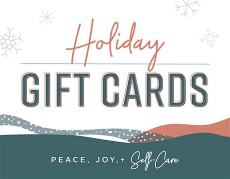 holiday specials on massage t cards